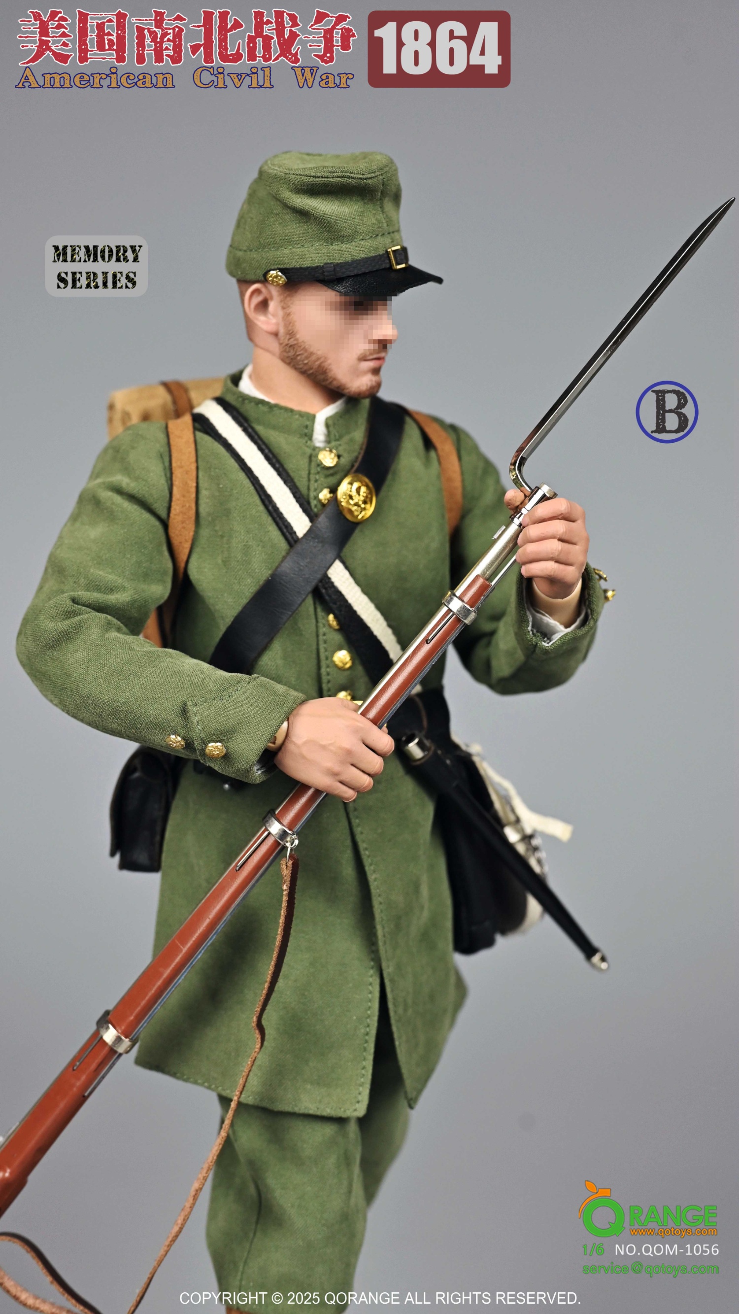  Artikelbild 4 des Artikels “Infantry- Civil War 1:6 SET (No Figure) “