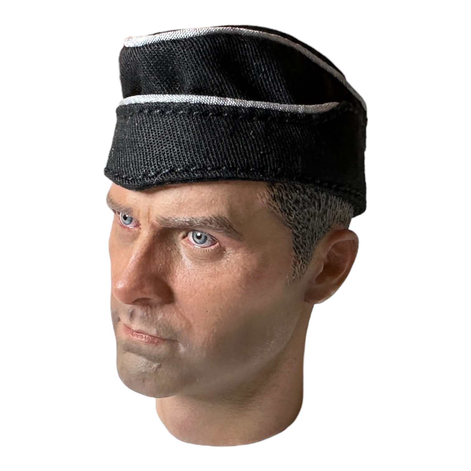  Product image 4 of the product “Schiffchen , in schwarz weisse Waffenfarbe 1/6 ”