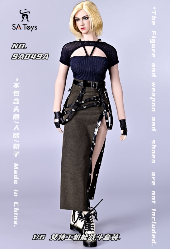  Artikelbild 4 des Artikels “Female Agent Functional Combat Suit Set (Blue) 1:6 “