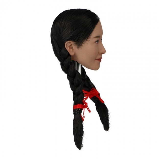  Artikelbild 4 des Artikels “Female Asian Headsculpt  Zöpfe 1/6 “