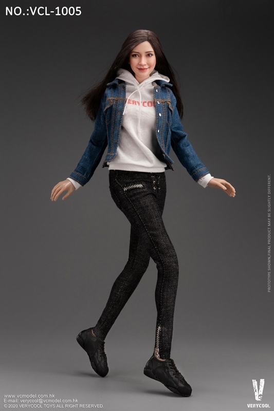  Artikelbild 4 des Artikels “Female Denim Leisure Wear Set (Blue) 1:6 “