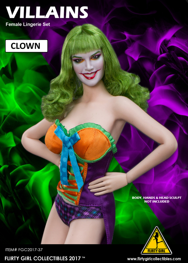  Product image 4 of the product “Female Villains Clown Set ”