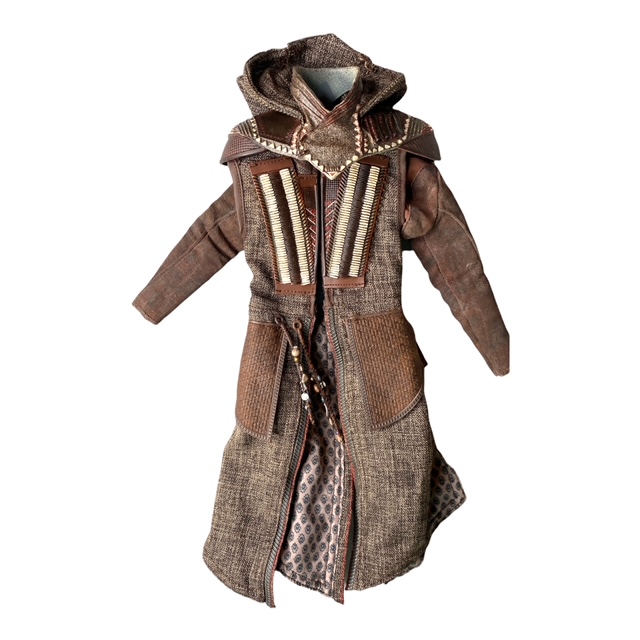  Product image 4 of the product “Assasins Flexible Hooded Redingote Robe (Brown) 1/6 ”