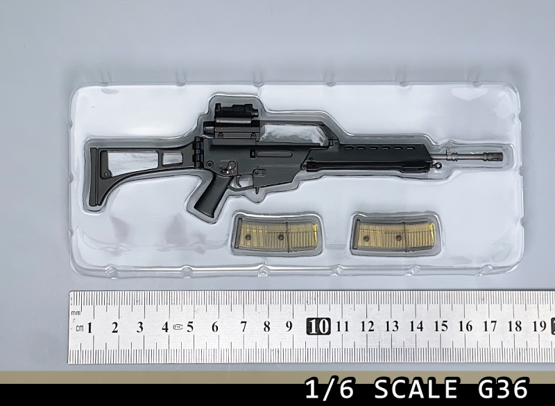  Artikelbild 4 des Artikels “G36  Assault Rifle mit Zweibein (Black) 1/6 “