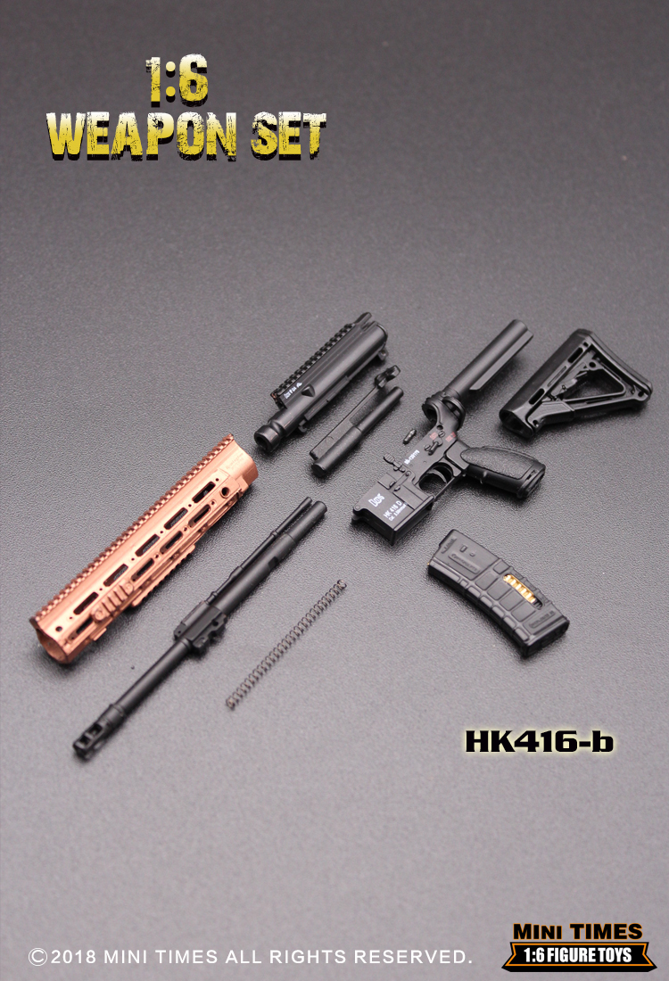  Artikelbild 4 des Artikels “HK 416 B Assault Rifle (Black) 1:6 “