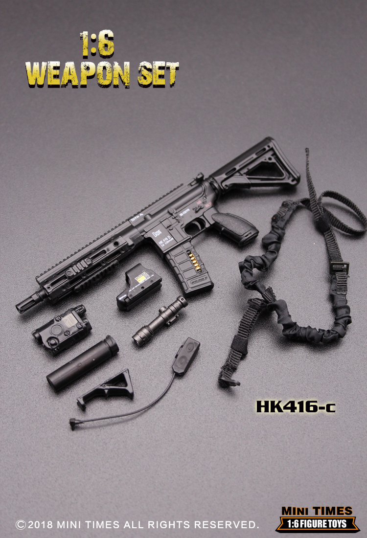  Artikelbild 4 des Artikels “HK 416 D Assault Rifle (Black) 1:6 “
