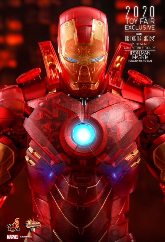  Artikelbild 4 des Artikels “Iron Man 2 - Iron Man Mark IV Holographic Version (Toy Fair Exclusive) “
