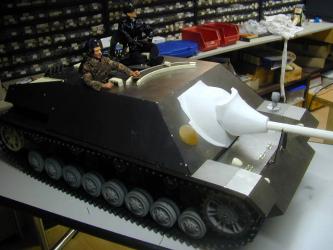  Artikelbild 4 des Artikels “Jagdpanzer IV L/70 Metal Kit Bausatz 1:6 “