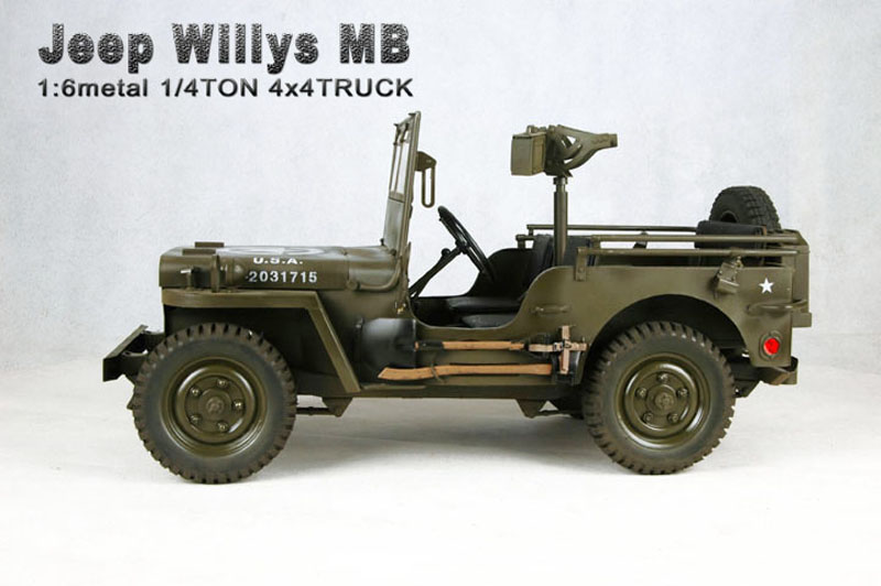  Artikelbild 4 des Artikels “Jeep Willys MB Metal mit Anhänger “
