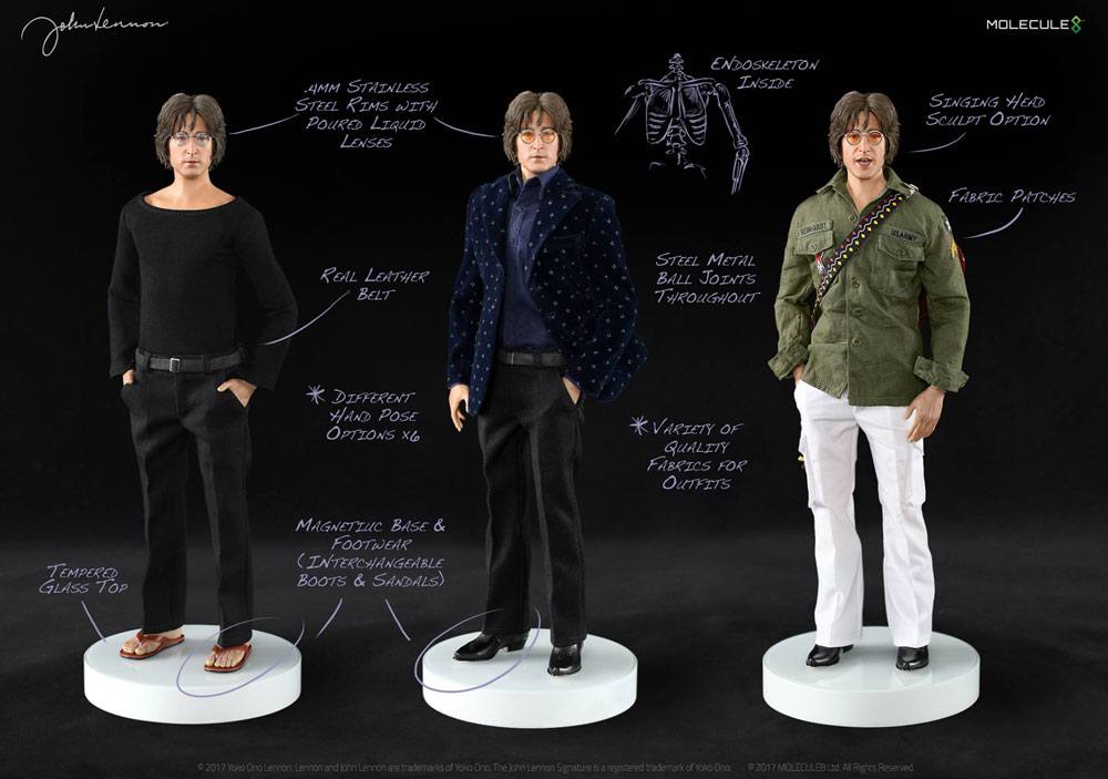  Artikelbild 4 des Artikels “JOHN LENNON IMAGINE SIXTH SCALE FIGUR 1:6 MOLECULE8 “