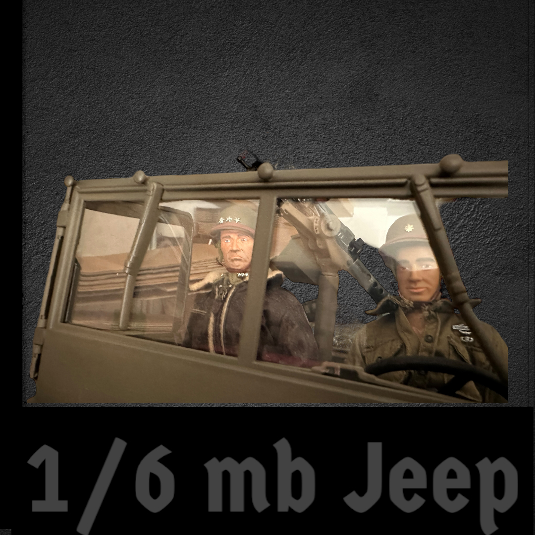  Product image 4 of the product “1:6 Scale - MB Military Jeep Vehicle ”