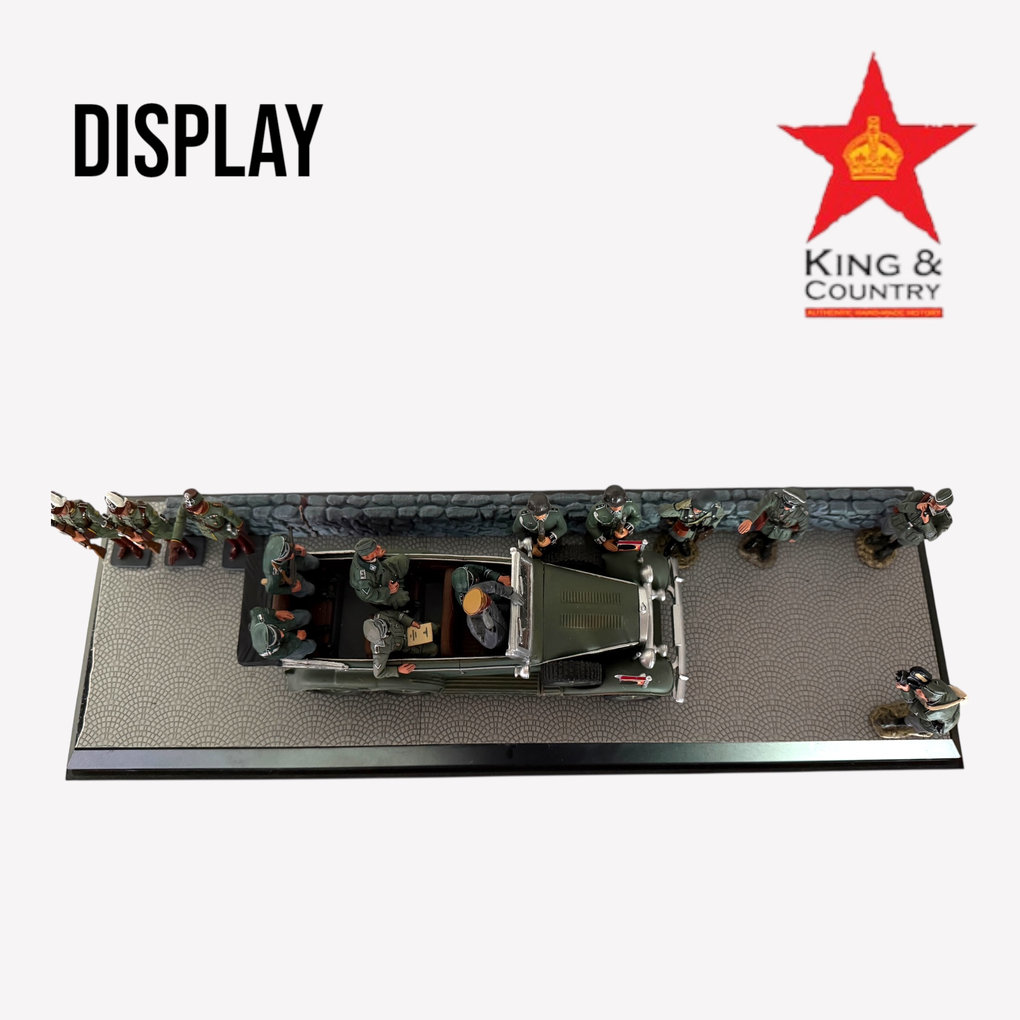  Product image 4 of the product “Display with Der Fuhrer’s Mercedes Benz W31 Staff Car ”