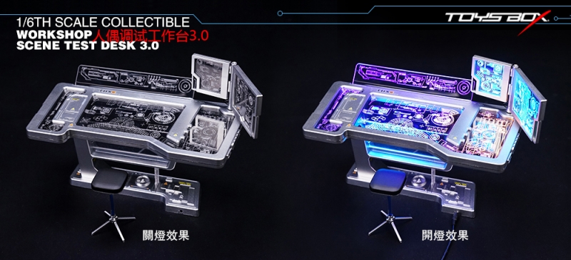  Product image 4 of the product “Workshop Test Desk Scene 3.0 - in 1/6 scale ”