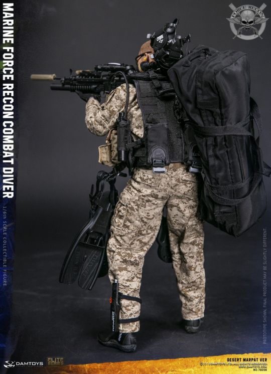  Product image 4 of the product “Marine Force Recon Combat Diver (Desert Marpat Version) ”