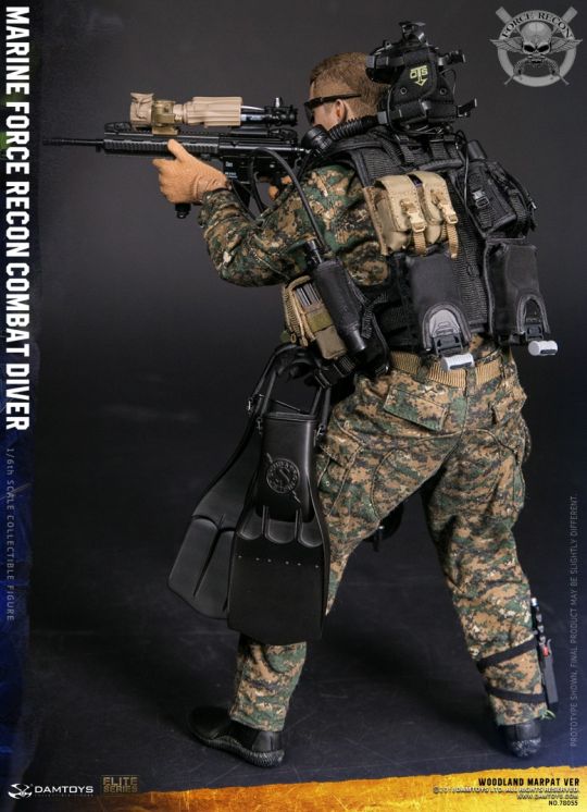  Artikelbild 4 des Artikels “Marine Force Recon Combat Diver (Woodland Marpat Version) (Woodland Marpat Version) “