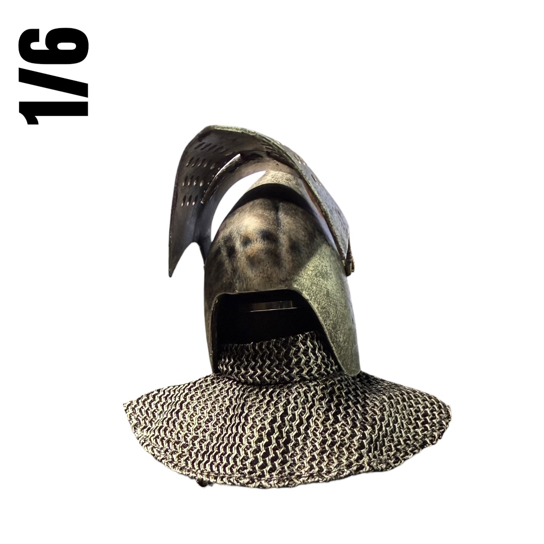  Product image 4 of the product “Fire Phoenix Metal Gold Cross Hospitaller Helmet 1/6 ”