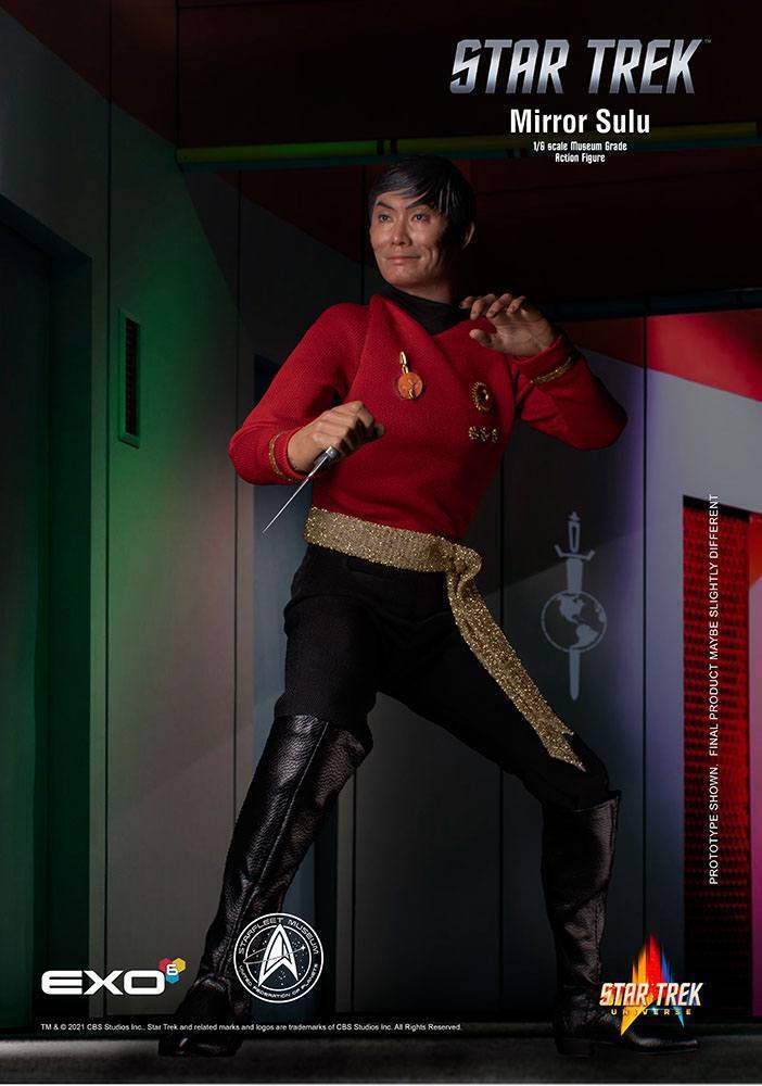  Artikelbild 4 des Artikels “Mirror SULU Star Treck original Serie 1:6 scale “