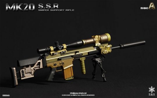  Product image 4 of the product “1/6 Scale Assault Rifle Mk.20 SSR Rhino ”
