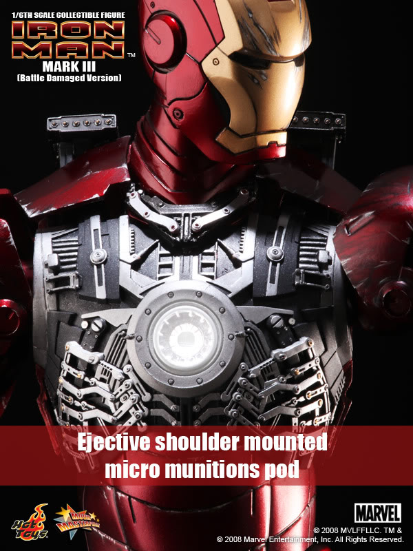  Artikelbild 4 des Artikels “HOT TOYS MMS 110 IRON MAN MARK III “