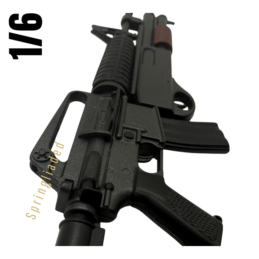  Artikelbild 4 des Artikels “1/6 Scale M16 Assault Rifle with Shotgun Attachment “