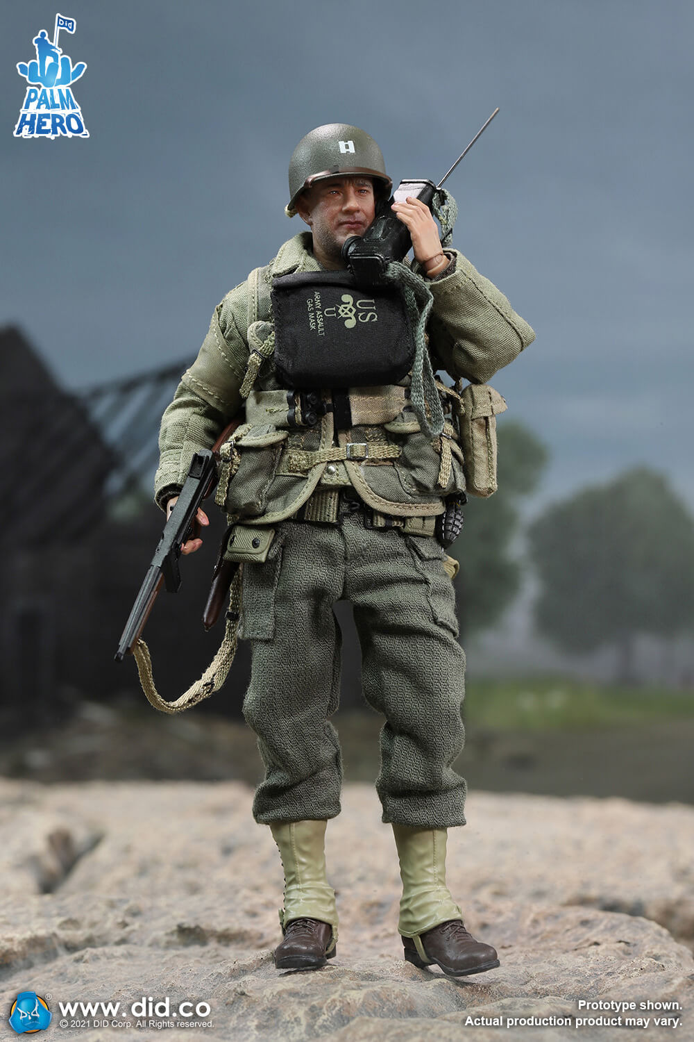  Product image 4 of the product “1/12 Palm Hero Series WWII US 2nd Ranger Battalion Series 1 – Captain Miller ”