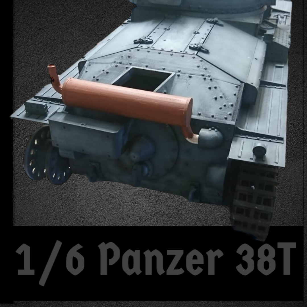 Artikelbild 4 des Artikels “Panzerkampfwagen 38 (t) 1:6 (Bausatz) “