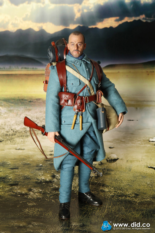  Product image 4 of the product “Pascal Dubois French Infantryman,WW I French Infantry 1915-1916 ”