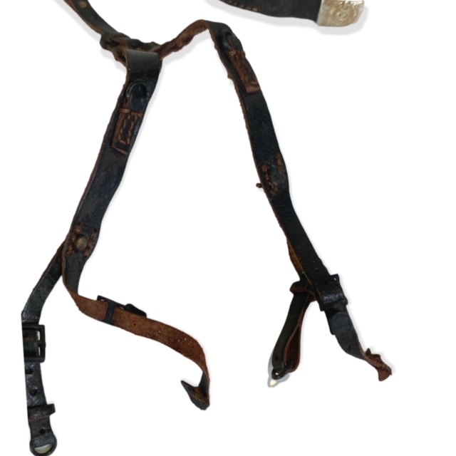  Product image 4 of the product “WH Belt and Y harness destresed real Leather version 1/6 ”
