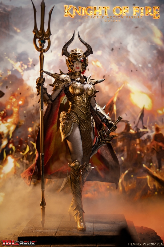  Artikelbild 4 des Artikels “Knight of Fire- Golden - 1:6 Scale Action Figure “