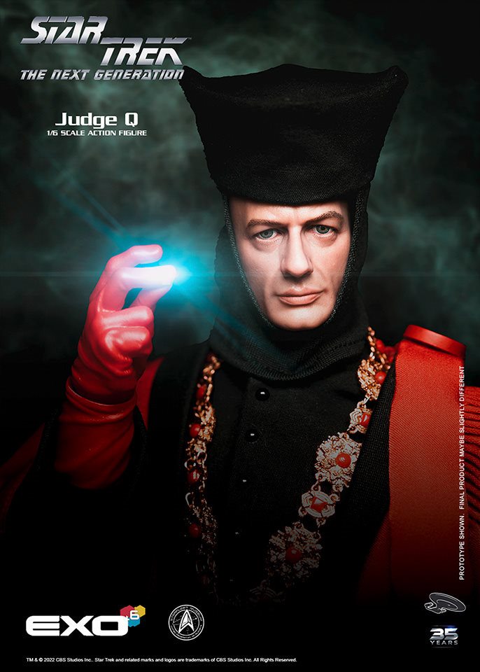  Product image 4 of the product “Judge Q  Star Trek: The Next Generation  1:6 scale ”