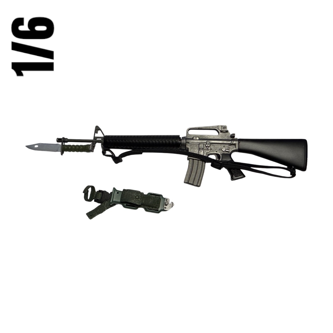  Product image 4 of the product “1:6 M16A2 mit Bajonett ”