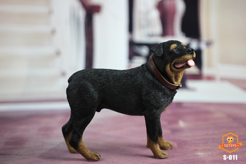  Artikelbild 4 des Artikels “Rottweiler Dog (Black)1:6 “