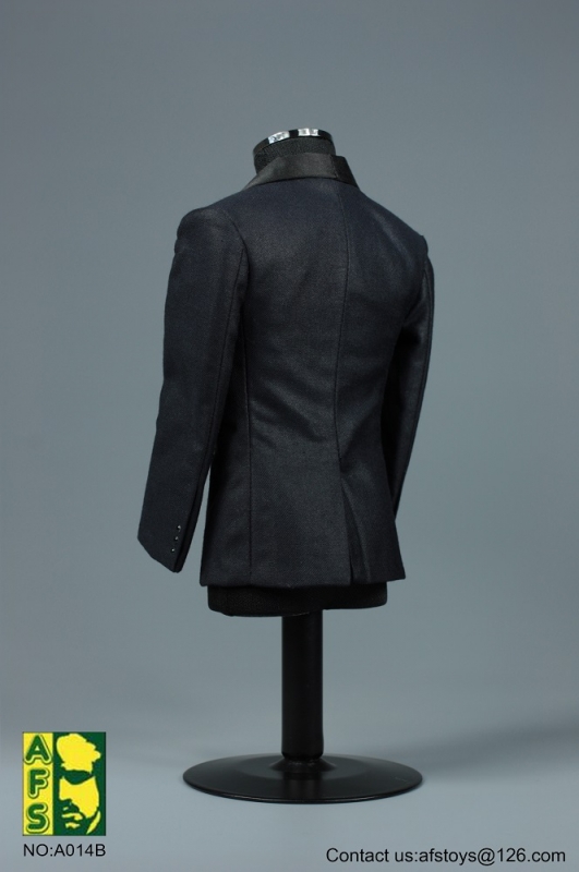  Product image 4 of the product “Royal Agent Suit Set (Black) 1/6 ”