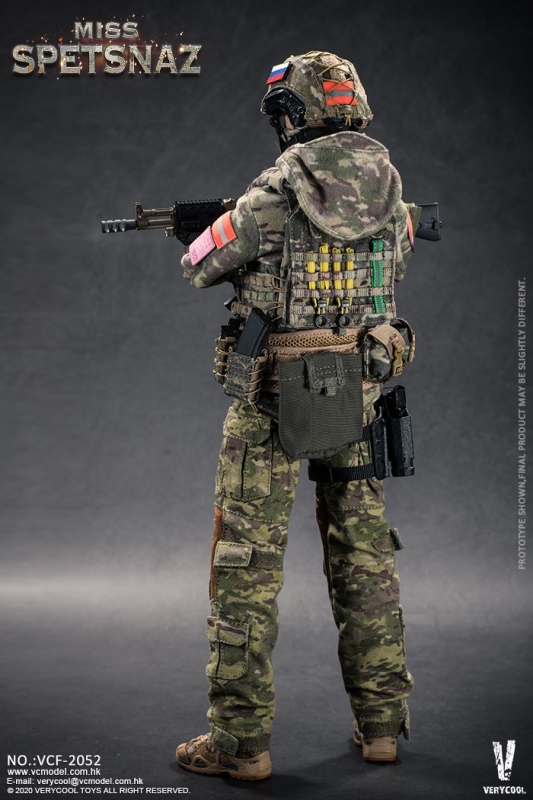  Product image 4 of the product “1/6 Russian Special Combat Women Soldier ”