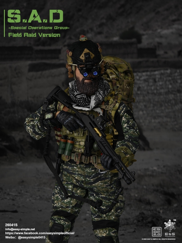  Product image 4 of the product “S.A.D Special Operations Group - Field Raid Version (Exclusive Woodland Version) ”
