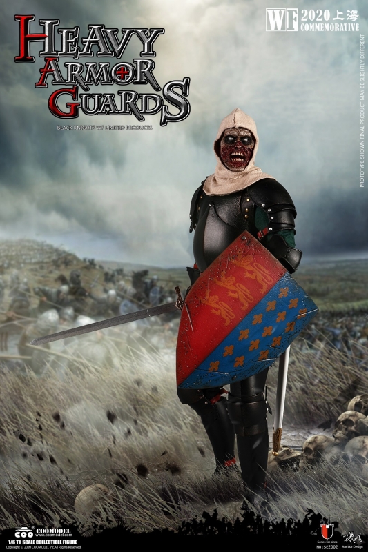  Artikelbild 4 des Artikels “1:6 -Series Of Empires - Heavy Armor Guards (Black Knights WF 2020 Commemorative Limited Edition) “