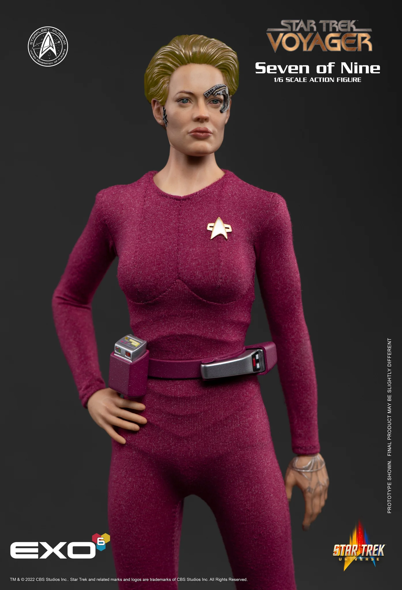  Product image 4 of the product “Seven of nine - Star Trek: Voyager - Star Trek: Voyager - 1:6 scale ”