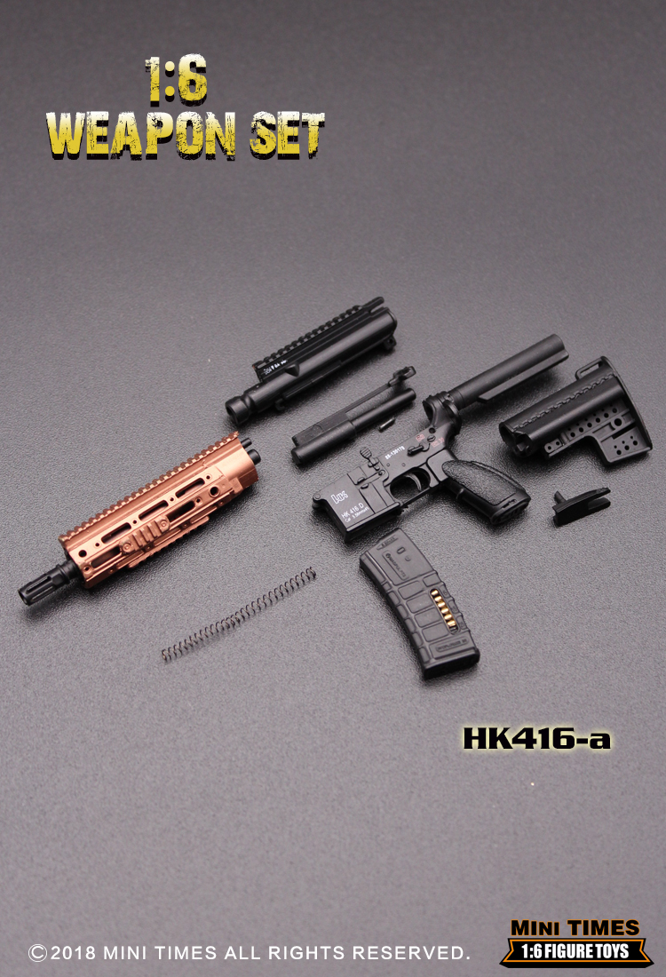  Artikelbild 4 des Artikels “HK 416 B Assault Rifle (Black) 1:6 “