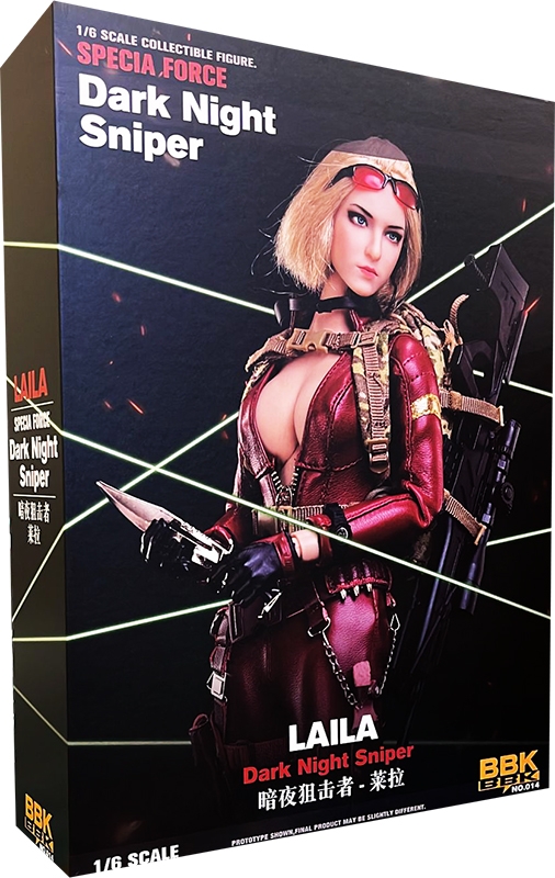  Product image 4 of the product “1:6 Special Force Dark Night Sniper Laila ”