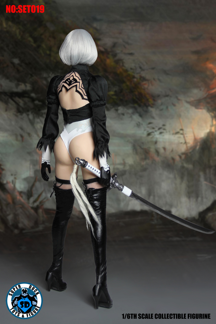  Product image 4 of the product “Female Nier Sexy Girl Set (Blue) 1/6 ”