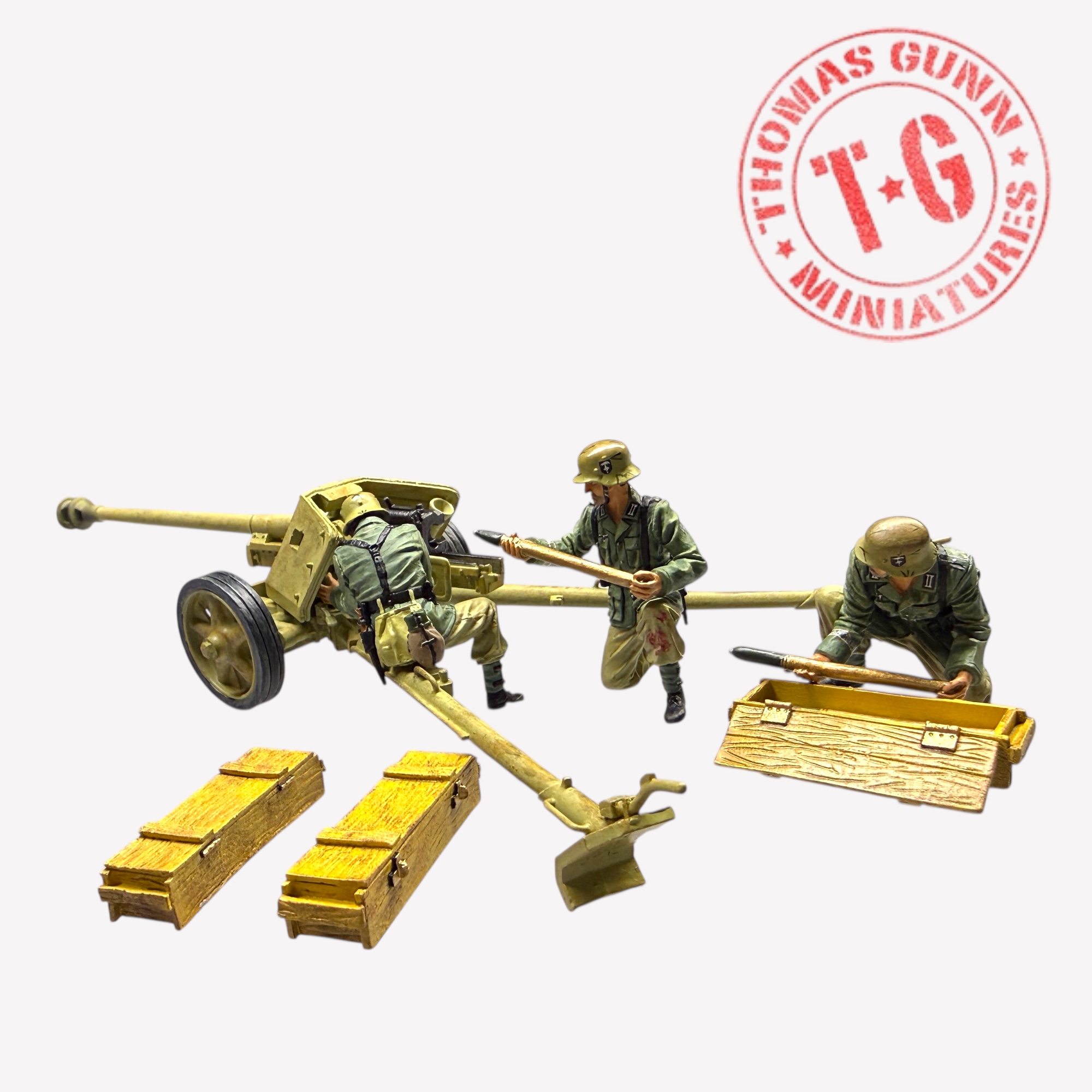  Product image 4 of the product “WWII: Anniversary PAK40 cannon DAK Gunther Version ”