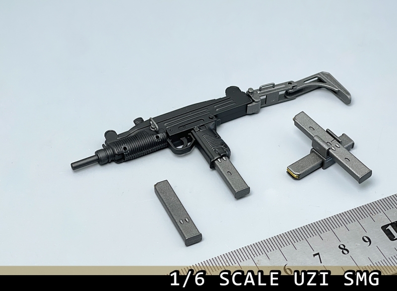  Product image 4 of the product “UZI, with folding  Stock (Black) 1/6 ”