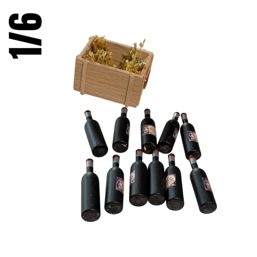  Product image 4 of the product “1/6 Handmade Winecrate  with 11 Bottles) ”