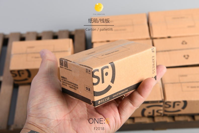  Artikelbild 4 des Artikels “Wooden Plank and Express Box Set (Brown) 1/6 “