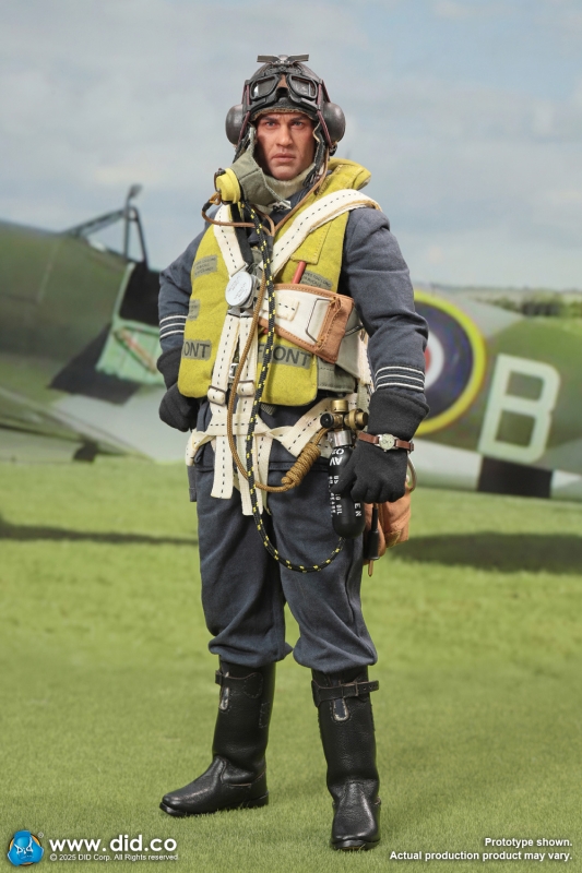  Product image 4 of the product “WWII British Pilot Squadron Leader - Tom 1/6 Figure ”