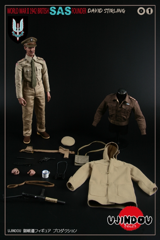  Artikelbild 4 des Artikels “David Stirling - WW-II 1942 British SAS Founder - in 1:6 scale “