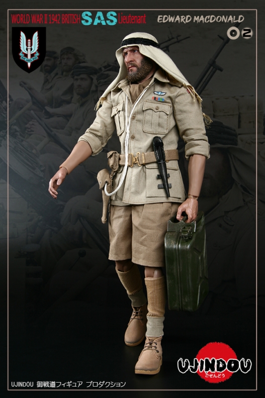  Artikelbild 4 des Artikels “Edward MacDonald - WW-II 1942 British SAS Lieutenant - in 1:6 scale “