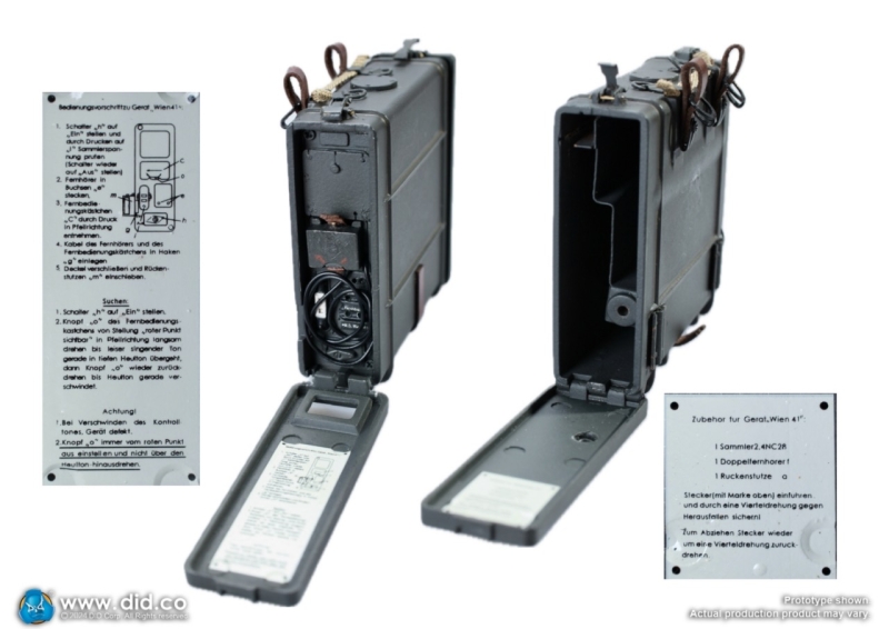  Product image 4 of the product “WWII German Jürgen Neumann - WWII German WH Mine Detector 1/6 ”