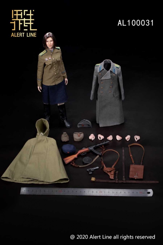  Product image 4 of the product “NKVD Female Soviet Officer - WW-II - in 1/6 scale ”
