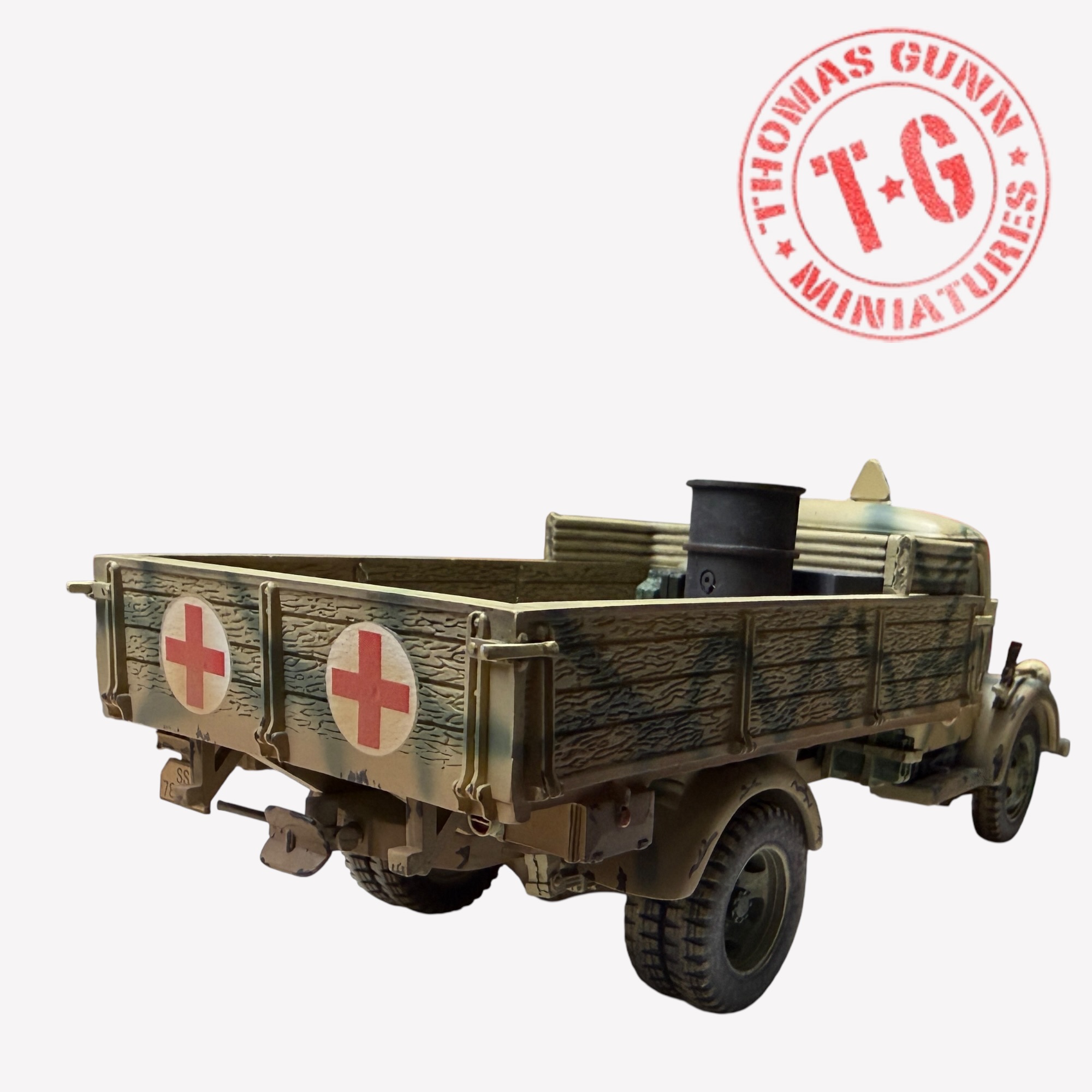  Product image 4 of the product “WWII: Opel Blitz Medical Truck Normandy ”